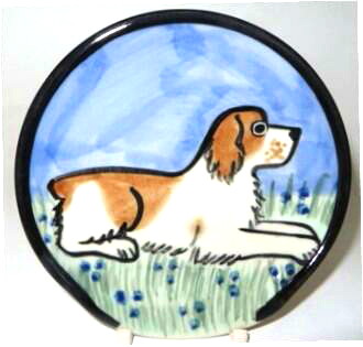 Brittany Spaniel -deluxe Spoon Rest - Click Image to Close